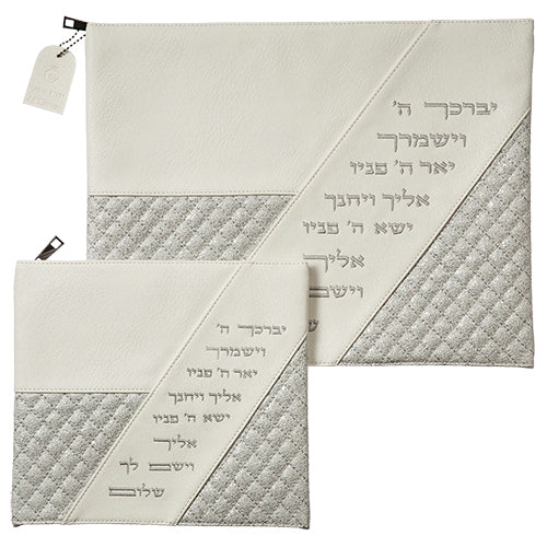 סט טלית ותפילין דמוי עור יברכך