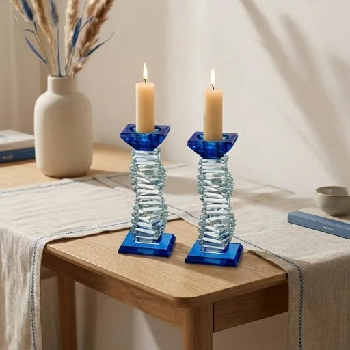 זוג פמוטים קריסטל מהודרים