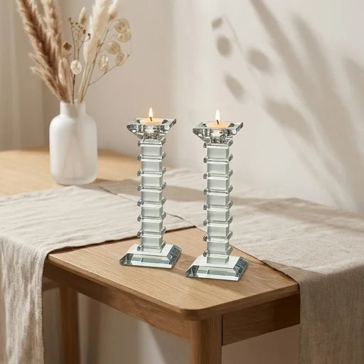 זוג פמוטים קריסטל מהודרים