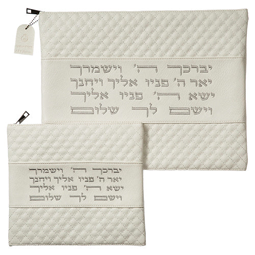 סט טלית ותפילין דמוי עור יברכך